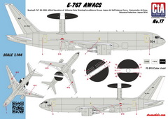 CTA-017 1/144 Boeing E-767 AWACS